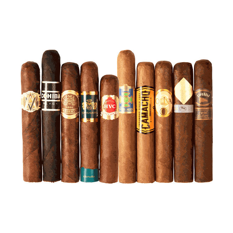 10ct Mixed Brands Sampler, , jrcigars